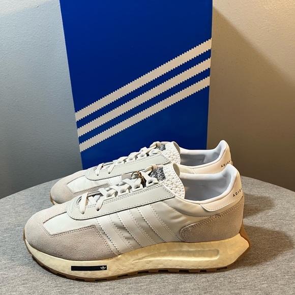 Adidas Originals Retropy E5 Low White Gum Bottom Mens Shoe Size 10 H03075 - Picture 4 of 11